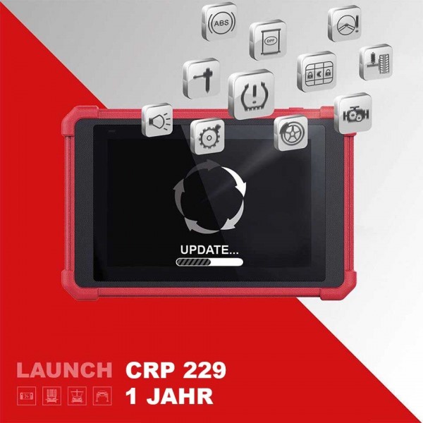 SOFTWARE-UPDATE FÜR - 1 JAHR "CRP 229"